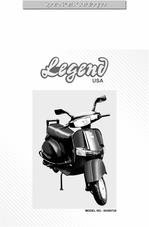 Product picture BAJAJ LEGEND 2002 SPARE PARTS CATALOG