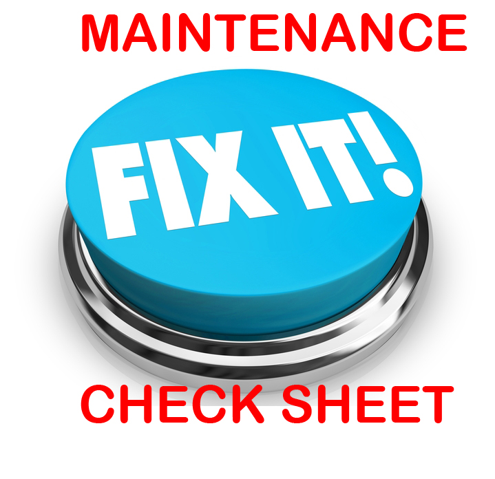 Product picture RANGE ROVER MAINTENANCE CHECK SHEET 1999 MY ON