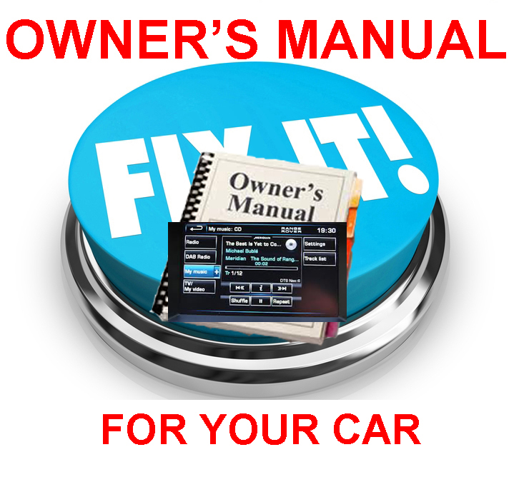 Product picture RANGE ROVER CARIN II NAVIGATION SYSTEM MANUAL 1999-2001