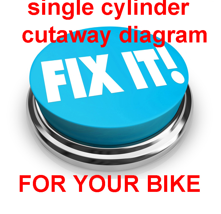 Product picture DUCATI SINGLE CYLINDER CUTAWAY DIAGRAM